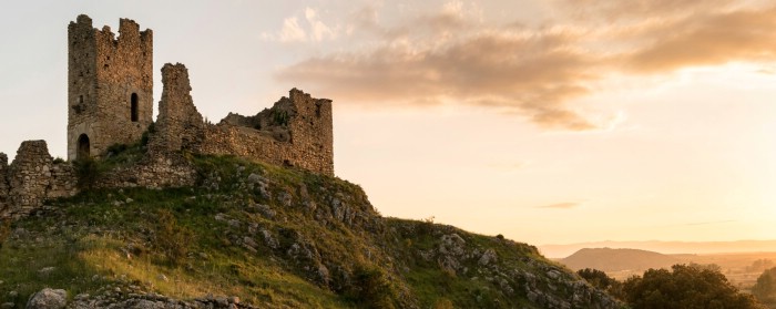 ‘Ocaso’ en el castillo de Pradas, en San Agustín, fue la imagen vencedora en el año 2016. Rafael Enrique Miranda