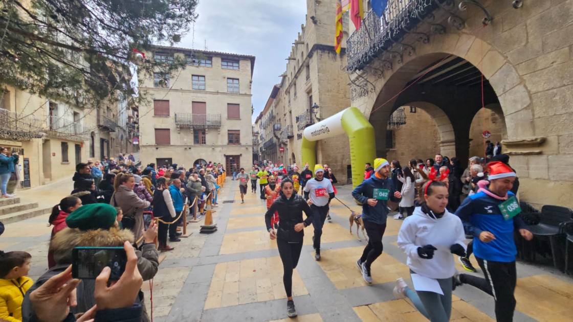 Unas 115 personas tomaron las calles de Valderrobres