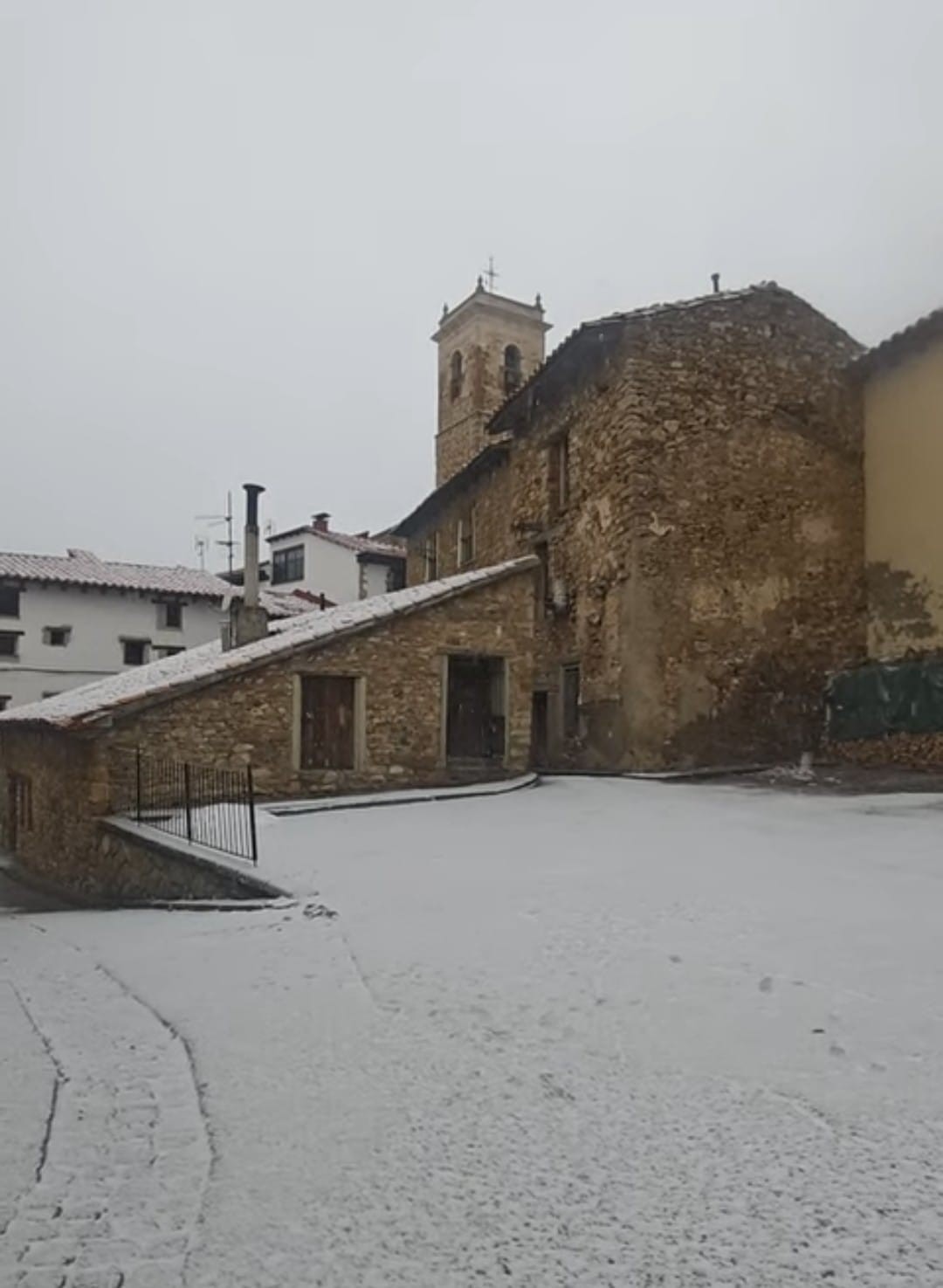 En Valdelinares apenas ha nevado, pero los termómetros han caído hasta los 6ºC bajo cero