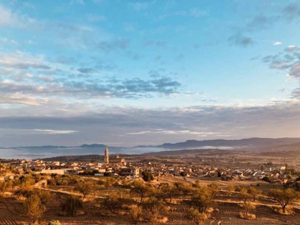 ‘Amaneceres desde el depósito’ se llevó un accésit de la sección Naturaleza y Paisaje. Omar López Margelí