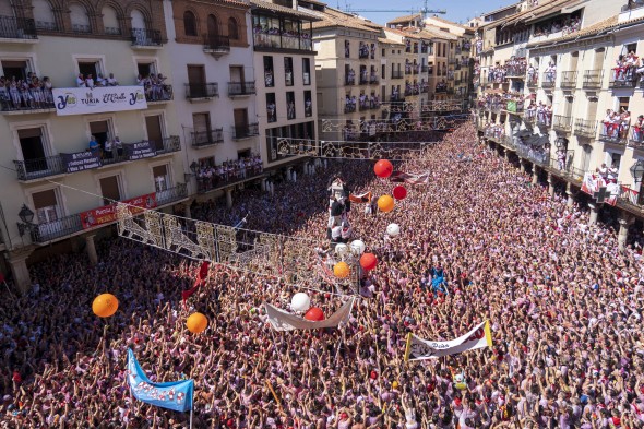 Y la plaza, a tope