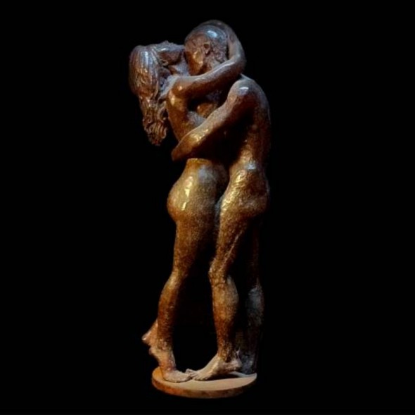 ‘Pareja’, escultura en bronce. Jorge Egea (España)