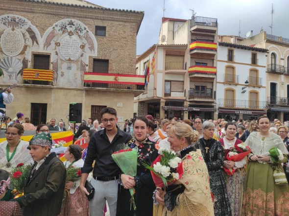 La Ofrenda de Calanda es una de las de mayor calado de la provincia