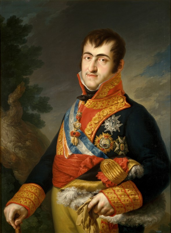 Fernando VII, Vicente López Portaña 1814-1815, Museo del Prado