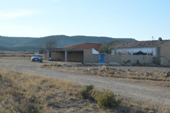 Mas de Juan El Hermoso donde asesinó a los dos guardias civiles tras esperarles