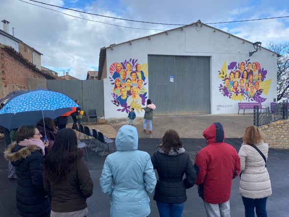 Presentación del Rincón de las Mujeres, que está situado a la entrada del municipio