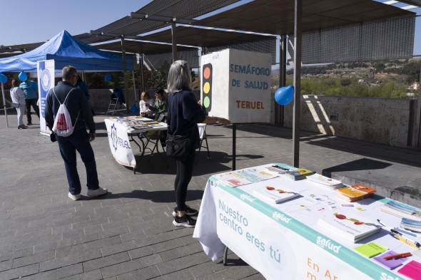 Andada y feria de la salud en Teruel