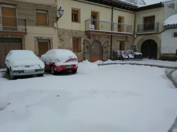 Manto blanco en Palomar de Arroyos